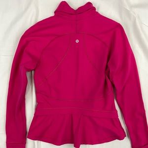 Lululemon peplum jacket